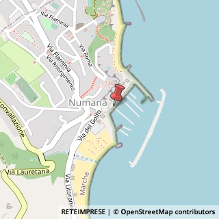 Mappa Piazzale Silvio Massaccesi Porto di, 60026 Numana AN, Italia, 60026 Numana, Ancona (Marche)