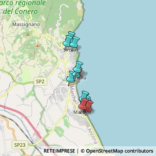 Mappa Piazzale Silvio Massaccesi Porto di, 60026 Numana AN, Italia (1.51846)