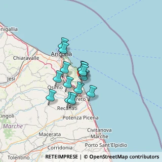 Mappa Piazzale Silvio Massaccesi Porto di, 60026 Numana AN, Italia (8.78071)