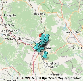 Mappa Localita' Campoluci, 52100 Arezzo AR, Italia (6.68692)