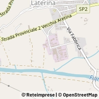 Map Pergine Valdarno