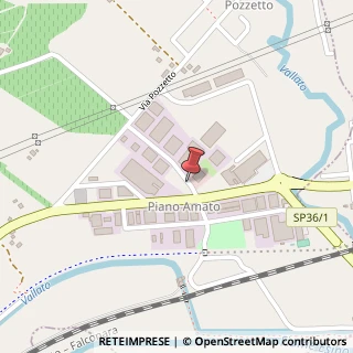 Mappa Via dell'Industria,  5, 60031 Castelplanio, Ancona (Marche)