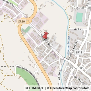 Mappa Via E. Berlinguer, 9, Levane AR, Italia, 52025 Bucine, Arezzo (Toscana)