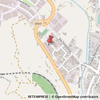 Mappa Via E. Berlinguer, 35, 52021 Bucine, Arezzo (Toscana)
