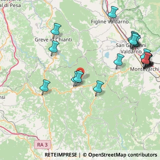 Mappa Localita' Montevertine, 53017 Radda in Chianti SI, Italia (11.356)