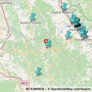 Mappa Localita' Montevertine, 53017 Radda in Chianti SI, Italia (12.4865)