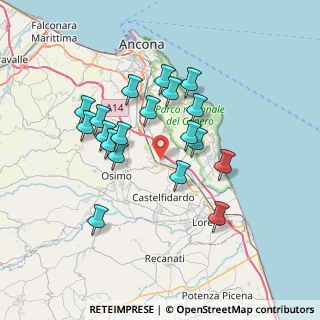 Mappa Via Camerano, 60027 Osimo AN, Italia (6.53316)