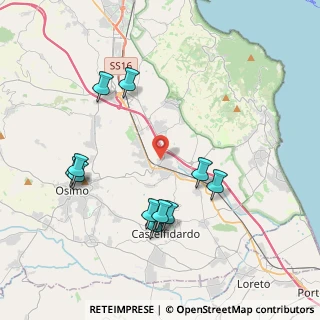 Mappa Via Camerano, 60027 Osimo AN, Italia (4.22)