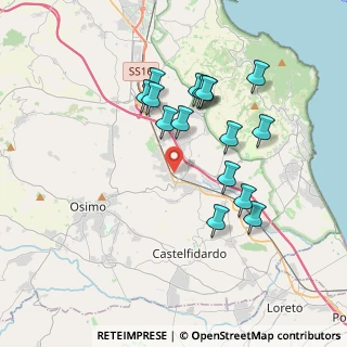 Mappa SS16 Adriatica, 60027 Osimo AN, Italia (3.5325)