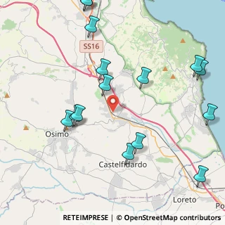 Mappa SS16 Adriatica, 60027 Osimo AN, Italia (5.254)