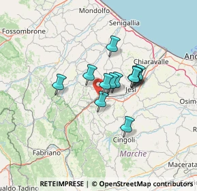 Mappa Via degli Artigiani, 60031 Castelplanio AN, Italia (8.92583)