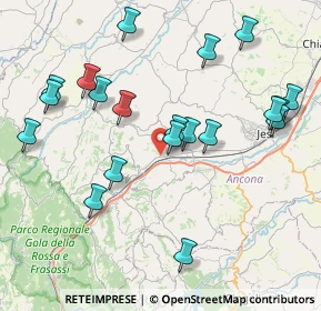 Mappa Via degli Artigiani, 60031 Castelplanio AN, Italia (8.8965)