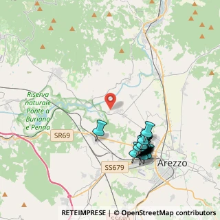 Mappa Loc.quarata 255, 52100 Arezzo AR, Italia (4.39167)