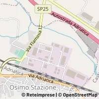Mapa Osimo