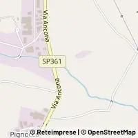 Mapa Osimo