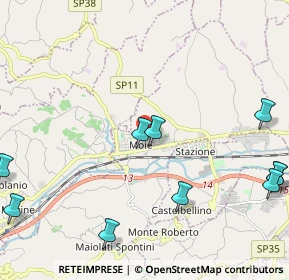 Mappa Via Macerata, 60030 Maiolati Spontini AN, Italia (3.09545)