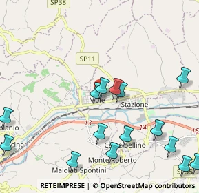 Mappa Via Macerata, 60030 Maiolati Spontini AN, Italia (2.68067)