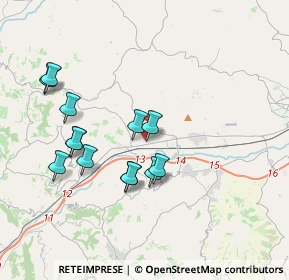 Mappa Via Macerata, 60030 Maiolati Spontini AN, Italia (3.61846)