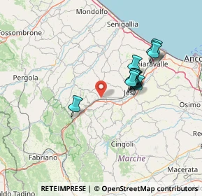Mappa Via Macerata, 60030 Maiolati Spontini AN, Italia (12.52455)