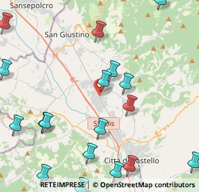 Mappa Vocabolo, 06016 San Giustino PG, Italia (5.84444)