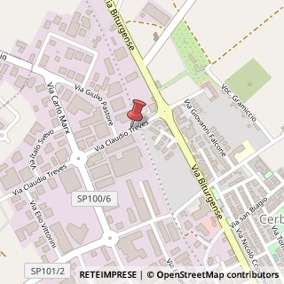 Mappa Via C. Treves, 2, 06012 Città di Castello, Perugia (Umbria)