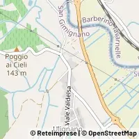 Térkép San Gimignano