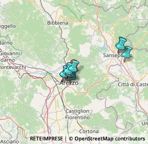 Mappa Via Del Moro, 52100 Antria AR, Italia (9.44273)