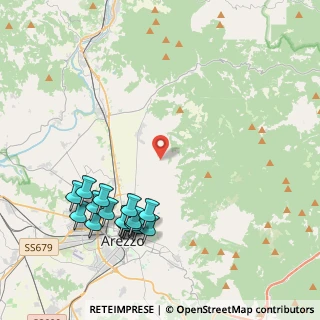 Mappa Via Del Moro, 52100 Antria AR, Italia (4.95765)