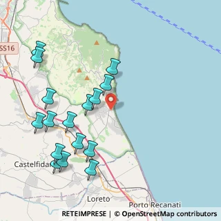 Mappa 60026 Numana AN, Italia (4.8275)