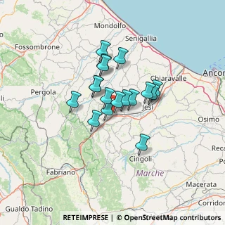 Mappa Via Guglielmo Oberdan, 60031 Castelplanio AN, Italia (9.27824)