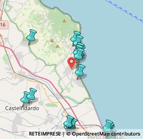 Mappa Via delle Azalee, 60026 Numana AN, Italia (5.5295)