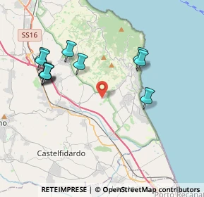 Mappa Via Betellico, 60020 Sirolo AN, Italia (4.28455)