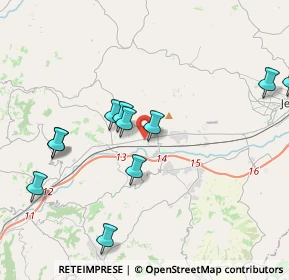 Mappa Via Enrico Medi, 60030 Castelbellino AN, Italia (4.68917)