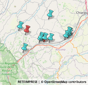 Mappa Via Enrico Medi, 60030 Castelbellino AN, Italia (6.14667)