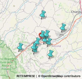 Mappa Via Enrico Medi, 60030 Castelbellino AN, Italia (5.30182)