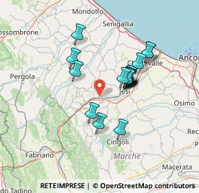 Mappa Via Enrico Medi, 60030 Castelbellino AN, Italia (11.42294)