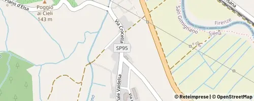 Mappa San Gimignano