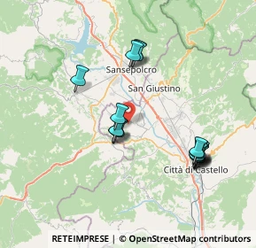 Mappa 06010 Citerna PG, Italia (7.49125)