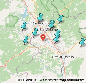 Mappa Via del Mattatoio, 06010 Città di Castello PG, Italia (6.96455)