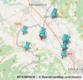 Mappa Via del Mattatoio, 06010 Città di Castello PG, Italia (3.76909)