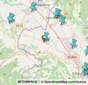 Mappa Via del Mattatoio, 06010 Città di Castello PG, Italia (6.175)