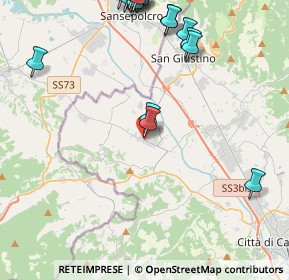 Mappa Via del Mattatoio, 06010 Città di Castello PG, Italia (5.9815)