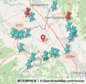 Mappa Via del Mattatoio, 06010 Città di Castello PG, Italia (4.73)