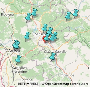 Mappa Via del Mattatoio, 06010 Città di Castello PG, Italia (15.40267)