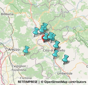 Mappa Via del Mattatoio, 06010 Città di Castello PG, Italia (9.38)
