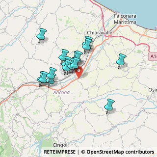 Mappa Via Esinate, 60035 Jesi AN, Italia (6.02313)
