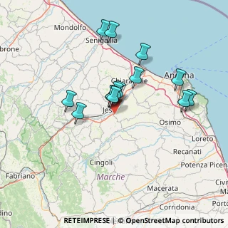 Mappa Via Esinate, 60035 Jesi AN, Italia (12.53786)