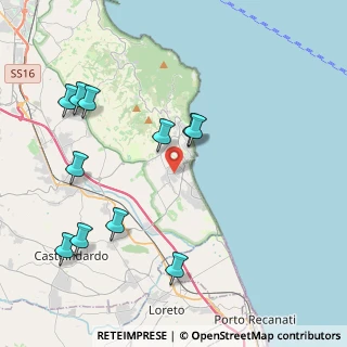 Mappa Villaggio Taunus, 60026 Numana AN, Italia (4.70364)