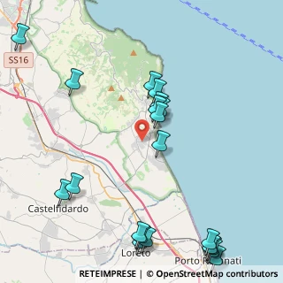 Mappa Villaggio Taunus, 60026 Numana AN, Italia (5.538)