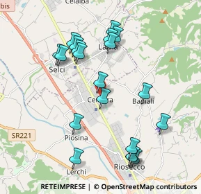 Mappa Via Deledda Grazia, 06012 Città di Castello PG, Italia (2.082)